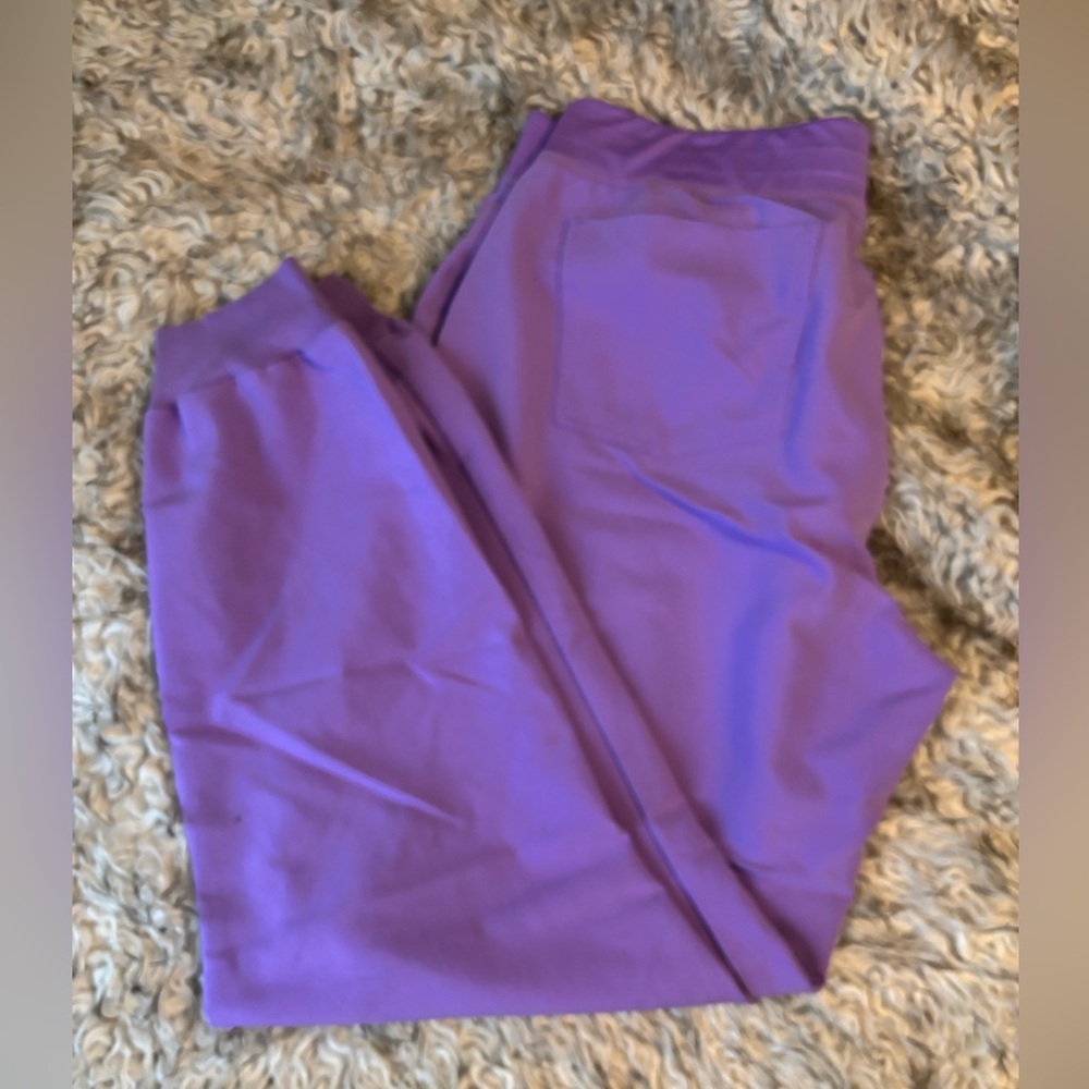 Figs Zamora joggers size large purple